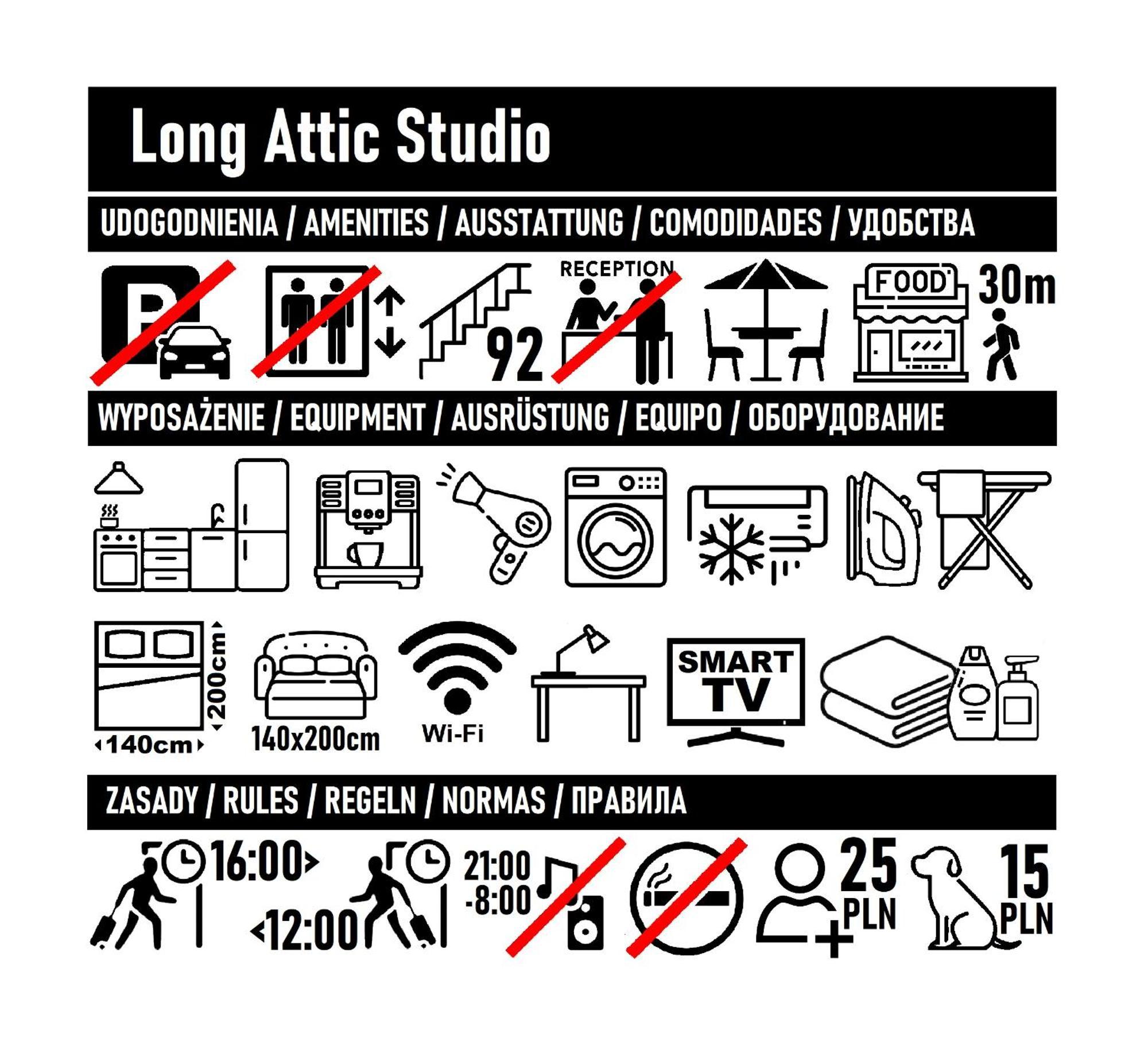 Long Attic Studio ポズナン エクステリア 写真